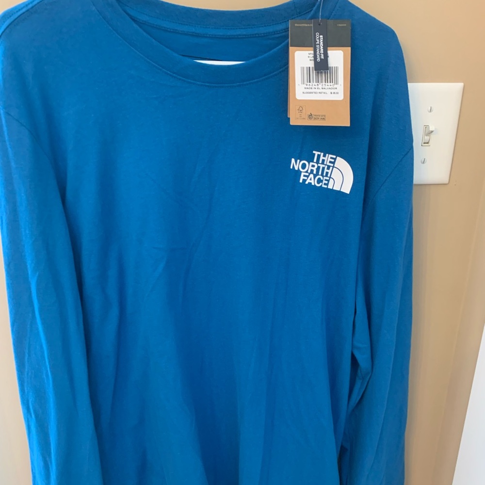 NWT The North Face Long sleeve shirt size XLG